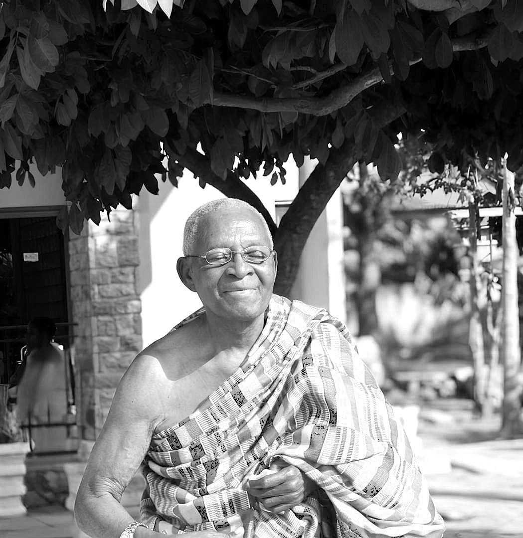 Resting now in the Lord — a peaceful smile, a life well lived