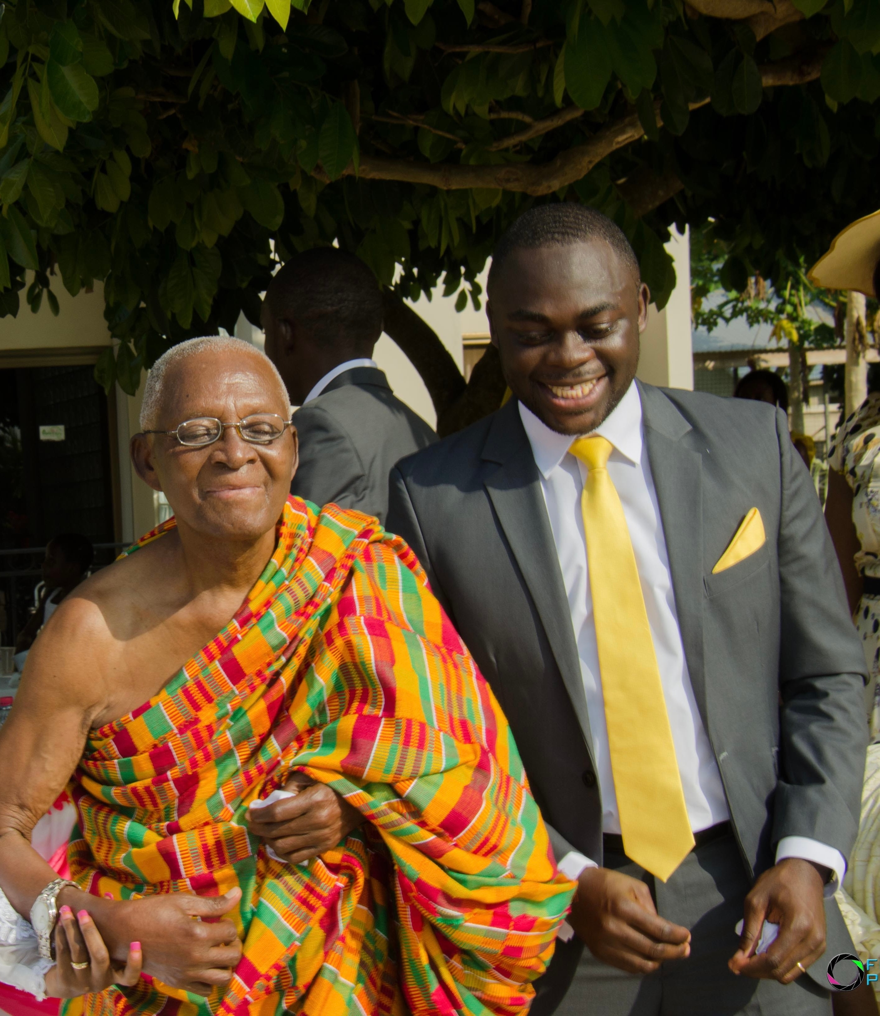 "Dancing with my Father" — the patriarch at Pastor Daniel's wedding